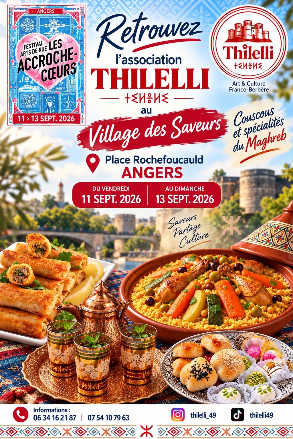 Thilelli au Village des saveurs des Accroche-Cœurs