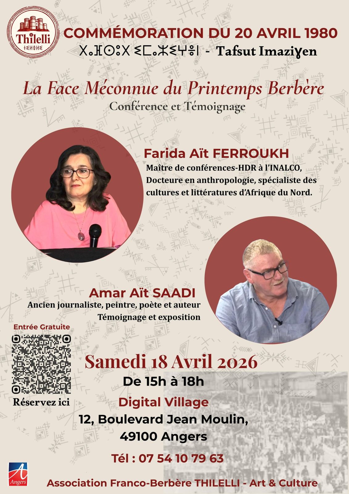L'affiche de la commémoration