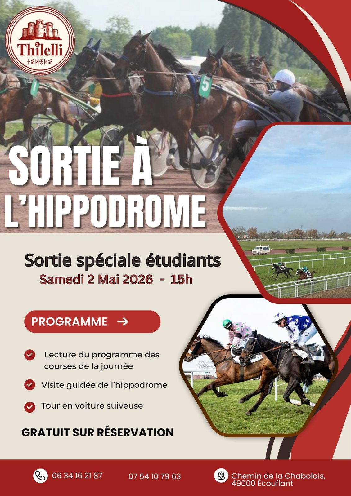 L'affiche de la sortie